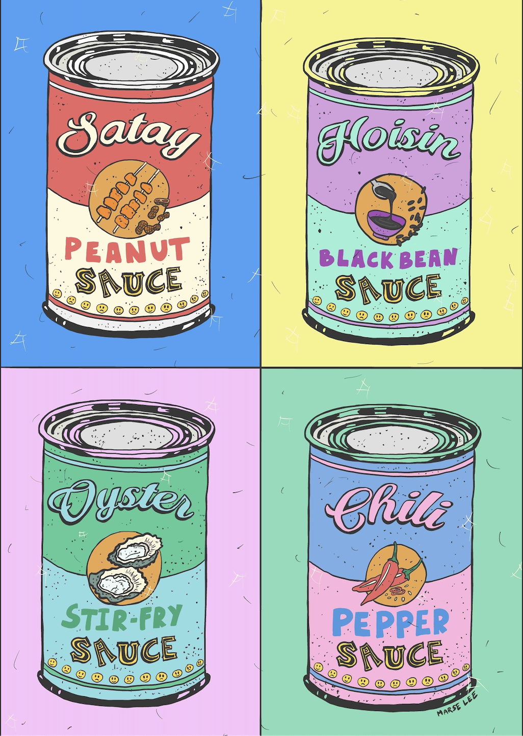 ASIAN SAUCES | Print