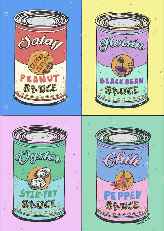 ASIAN SAUCES | Print