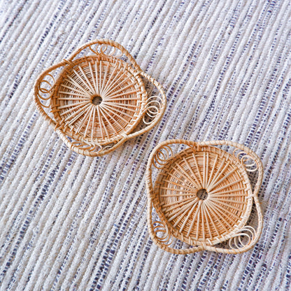 CLOVER | Rattan Coaster